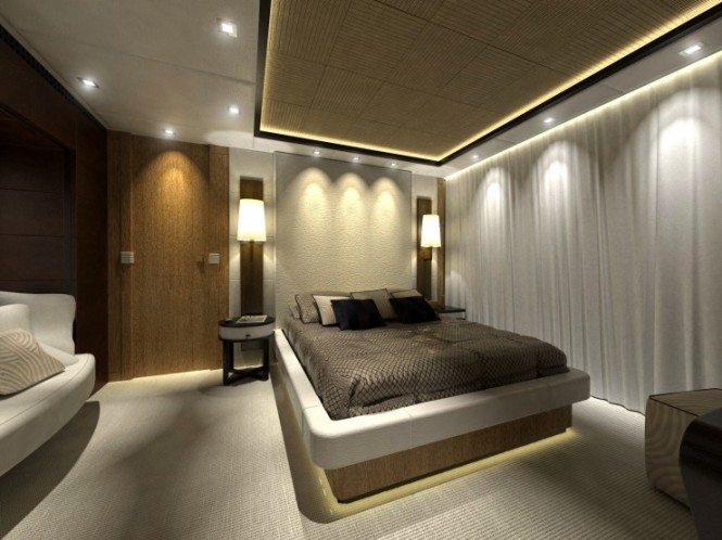 Luxury yacht Cosmo 50 Guest Cabin Luxury yacht Cosmo 50 Guest Cabin