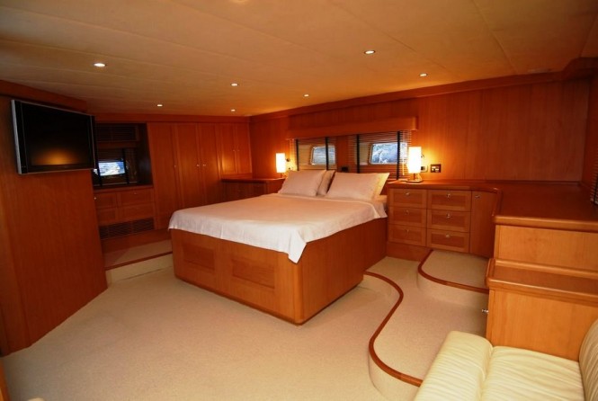 Luxury yacht SEA COMET - Aft Master Cabin Luxury yacht SEA COMET - Aft Master Cabin