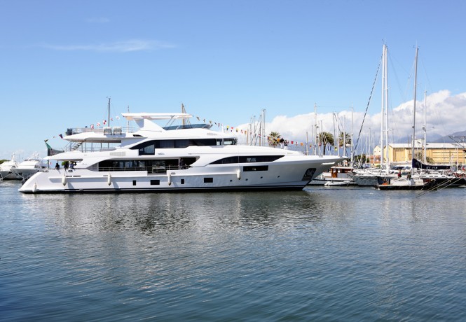 The first Benetti Classic Supreme 132′ Yacht launched