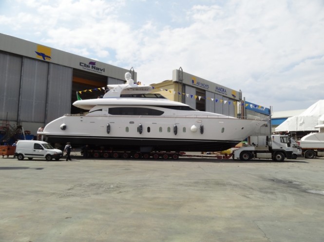Fipa Group launched the 24m motor yacht Maiora 24S