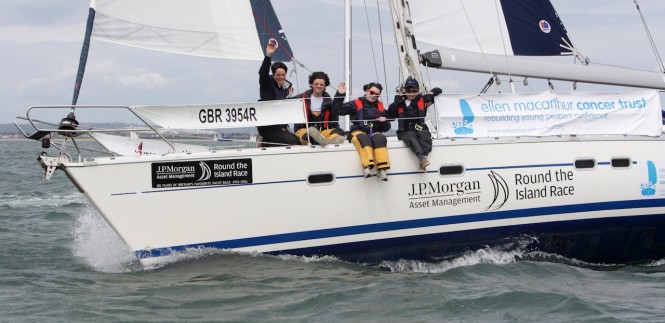 Ellen MacArthur Cancer Trust as Official Race Charity for J.P. Morgan Asset Management Round the Island Race