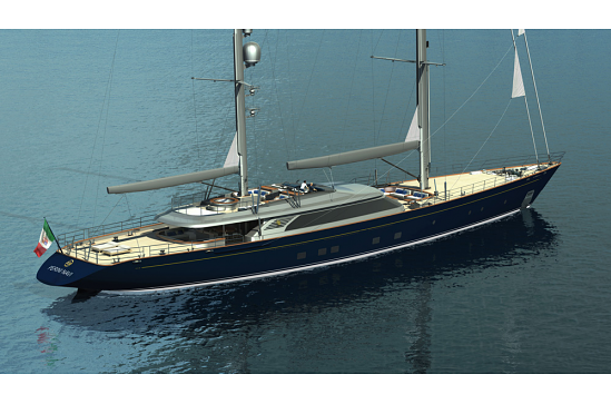 Perini Navi superyacht Hull C.2193 Perini Navi superyacht Hull C.2193