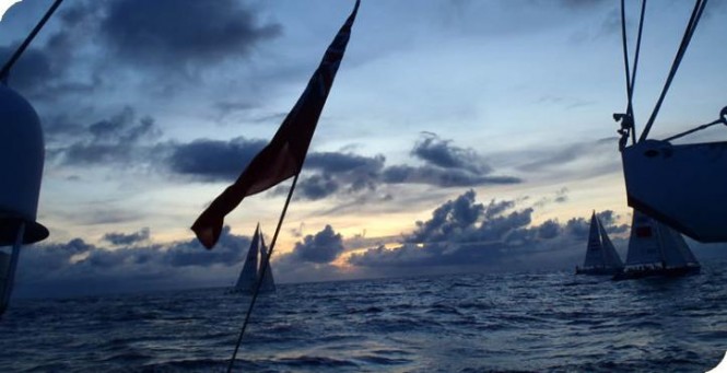 Clipper 11-12 Round the World Yacht Race: Race 11 from Panama to New York started last night