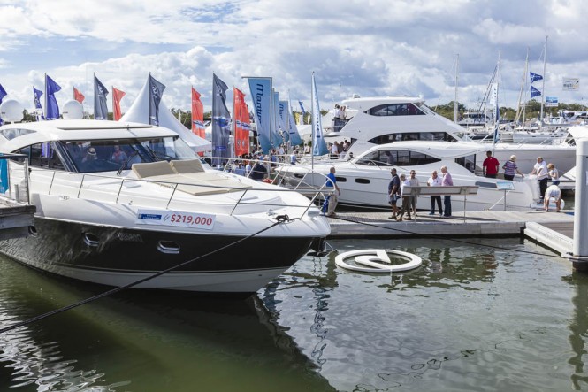 Riviera Yachts at SCIBS 2012