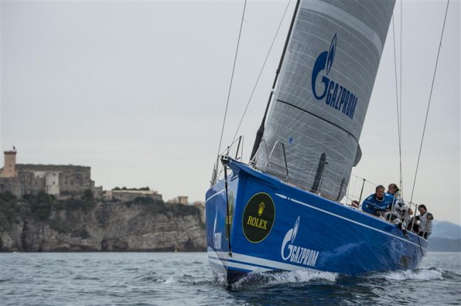 Sailing Yacht Bronenosec’s consistent day at Leg One of the Rolex Volcano Race