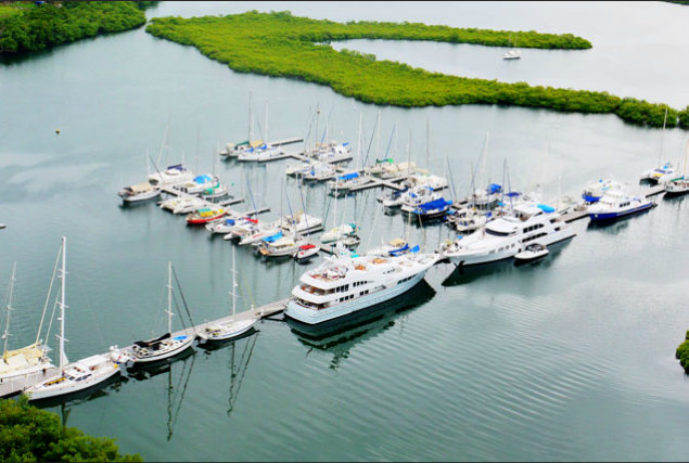 Safe Red Frog Beach Superyacht Marina in Panama