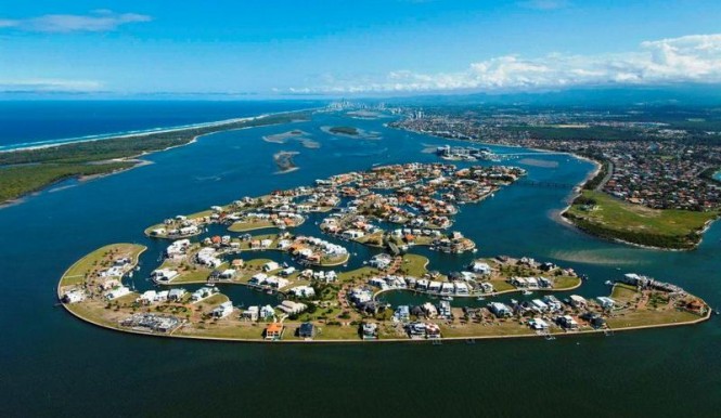 Sovereign Islands superyacht marina expansion completed by Superior Jetties