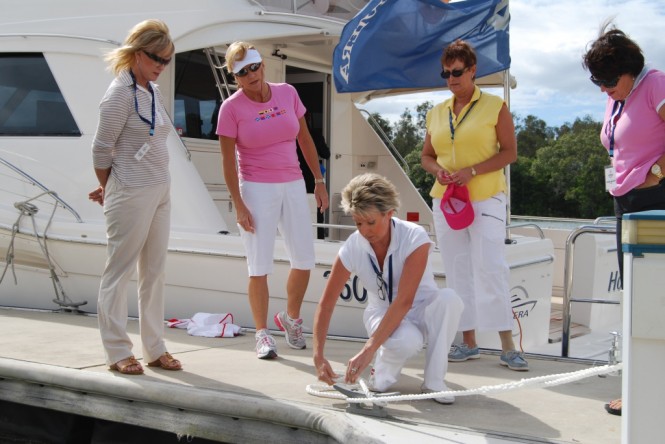 There will be a range of activities to help Riviera owners learn the ropes There will be a range of activities to help Riviera owners learn the ropes