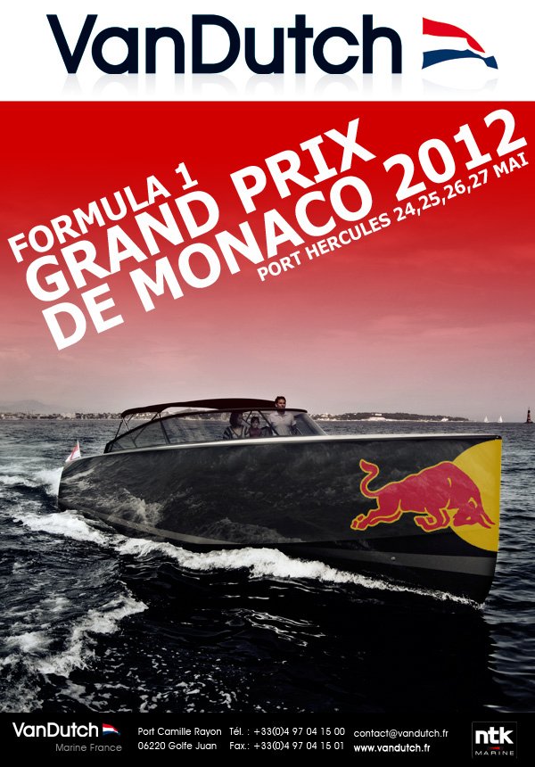VanDutch at the Monaco Grand Prix from tomorrow