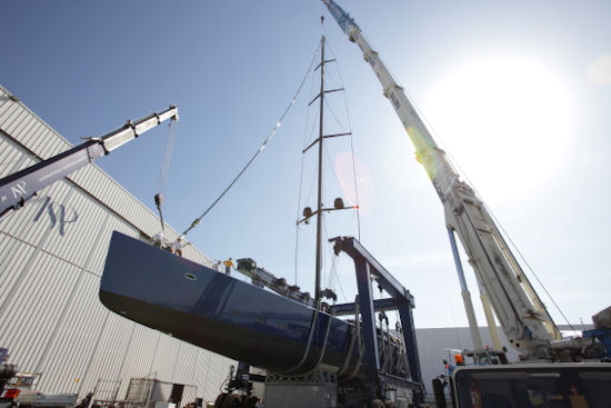 Wally 164 sailing yacht Better Place to be launched soon
