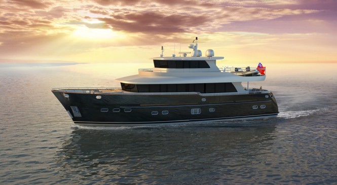 23.9m motor yacht FIFTH OCEAN 24 by Fifth Ocean Yachts