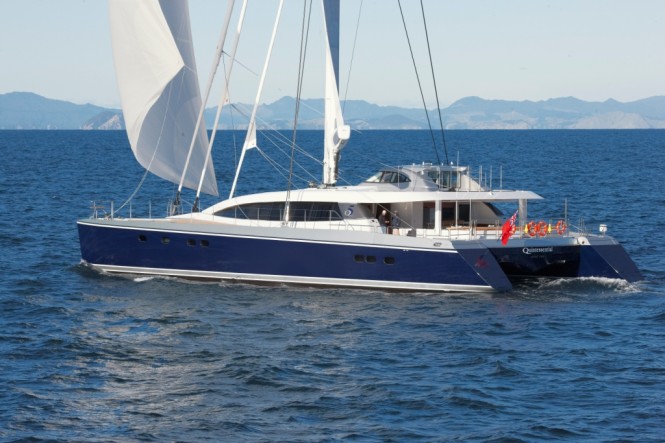 Yachting Developments deliver the 100ft catamaran yacht Q5 Quintessential (hull YD 66)