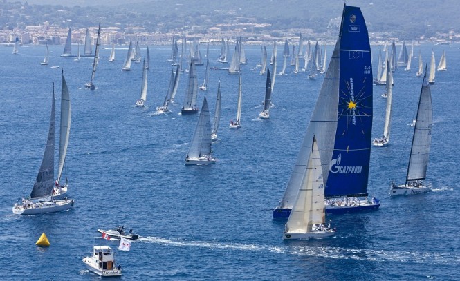 30m superyacht Esimit Europa 2 fully prepared for the 60th Giraglia Rolex Cup