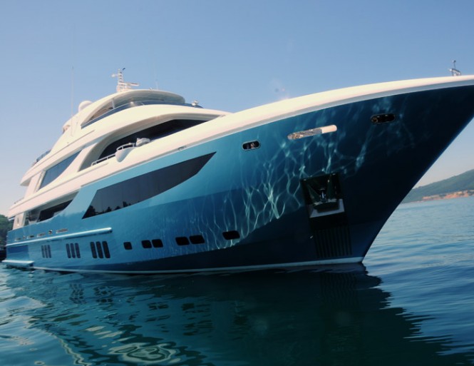 41m motor yacht AZRA by Mengi-Yay delivered