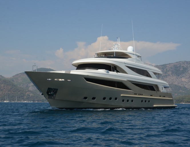 41m motor yacht MY STEEL by Mengi-Yay delivered