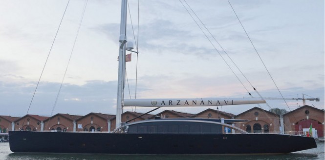 Tripp designed 48m sailing yacht NATIVA by Arzana Navi launched