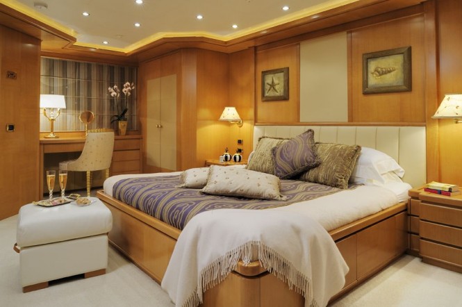 Accommodation aboard motor yacht Axioma Accommodation aboard motor yacht Axioma