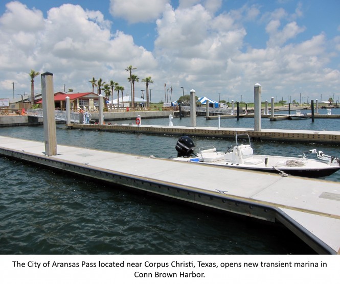 Bellingham Marine designed and built New Superyacht Marina in the City of Aransas Pass, Texas