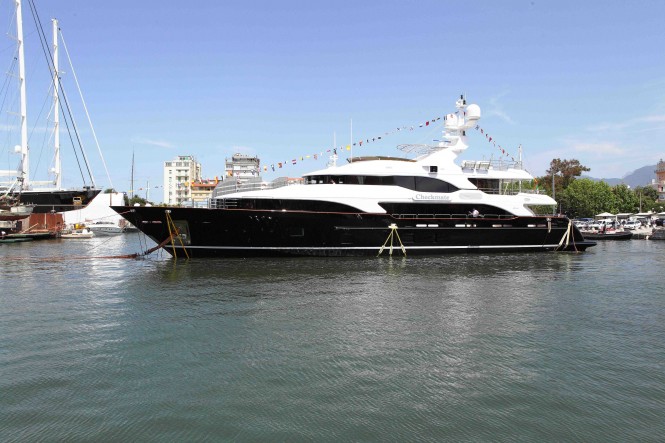 Benetti Vision 145′ motor yacht CHECKMATE (hull BV018) successfully launched