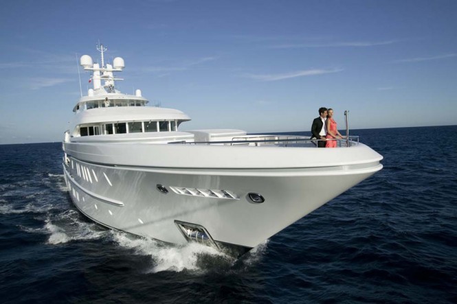 The exclusive iPad controlled mega yacht SOLEMATES for charter on the French Riviera