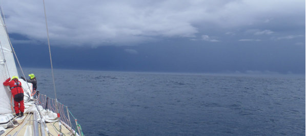 Clipper 11-12 Round the World Yacht Race: Race 13 – Day 7: Teams get through tropical storm ahead of Scoring Gate victory