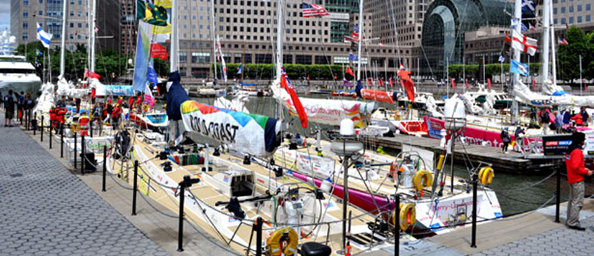 Dennis Conner’s North Cove hosts Clipper Round the World Yacht Race Fleet