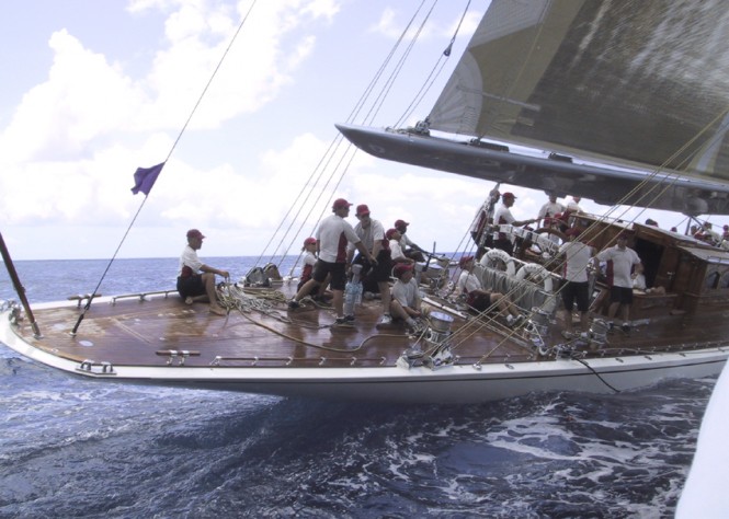 J Class Regatta 2012: Fog postpones the start of the first race