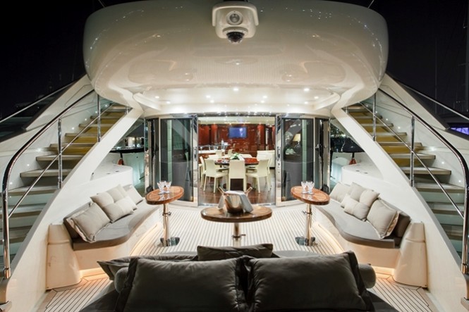Luxury charter yacht Whispering Angel (ex Junie II) - Deck Luxury charter yacht Whispering Angel (ex Junie II) - Deck