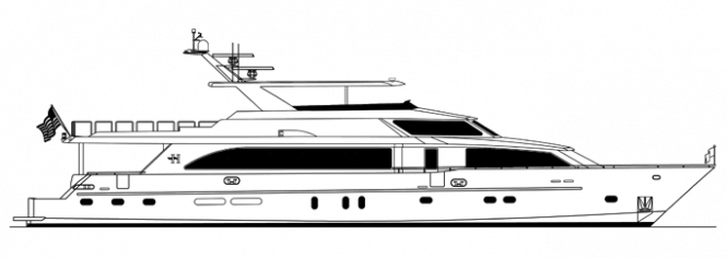 New motor yacht 114 Raised Pilothouse by Hargrave Custom Yachts with delivery in Summer 2012