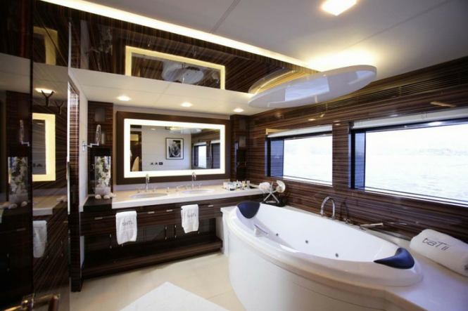 Luxury motor yacht taTii - Owner Bathroom Luxury motor yacht taTii - Owner Bathroom