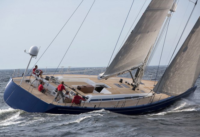 Nautor’s Swan launched the first Swan 80S sailing yacht I AMSTERDAM