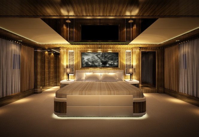 Motor Yacht OKKO interior rendering - Mondo Marine Motor Yacht OKKO interior rendering - Mondo Marine