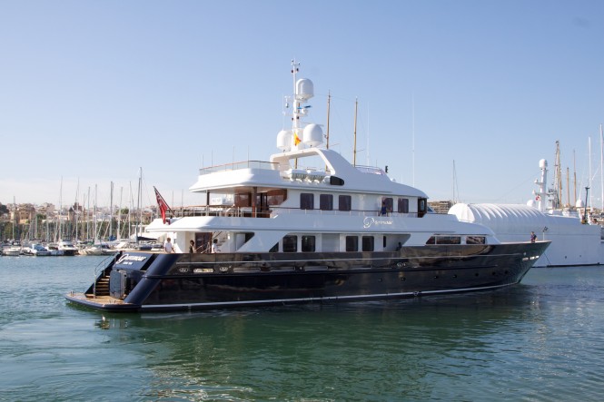 43m CMN motor yacht PARAMOUR refitted by PURE Superyacht Refit