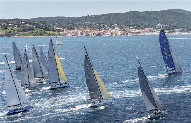 2012 Giraglia Rolex Cup: 170 yachts left St Tropez today