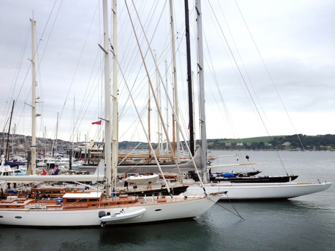 13 yachts to compete in the 2012 Pendennis Cup