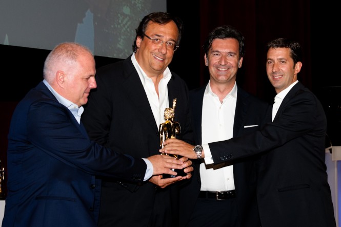 Sanlorenzo SL94 yacht winner of the Environmental Protection Award at the 2012 ShowBoats Design Awards