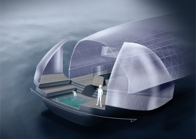 Superyacht Sapphire Leisure Deck