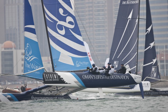 Extreme Sailing Series 2012, ESS, EX40, Multihull, Qingdao, China Credit: Lloyd Images Extreme Sailing Series 2012, ESS, EX40, Multihull, Qingdao, China Credit: Lloyd Images