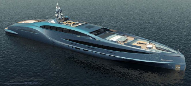 105m motor yacht SOVEREIGN – the largest superyacht design by Nedship