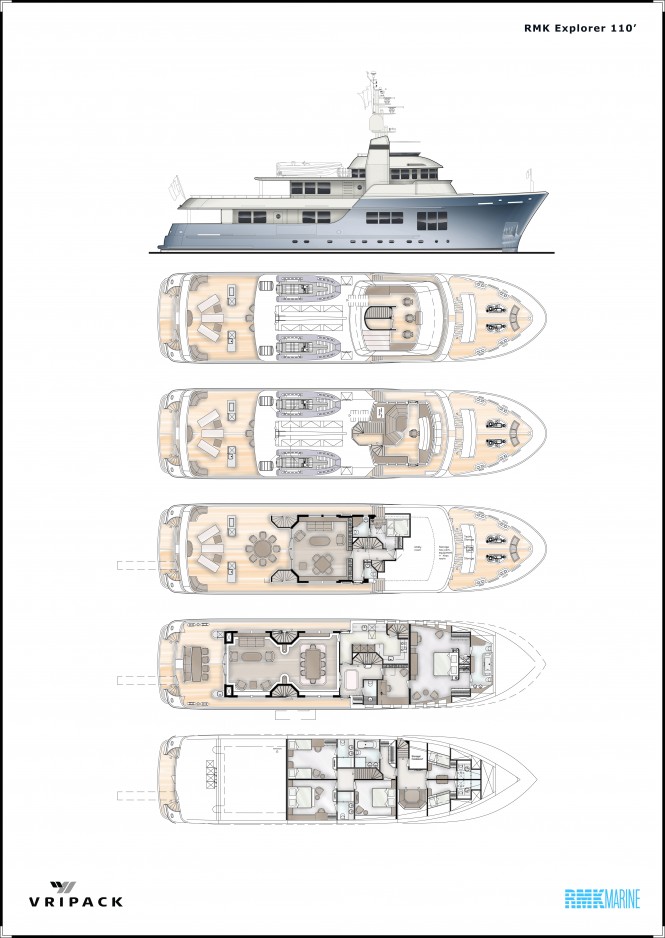 110ft explorer yacht Vripack 110 110ft explorer yacht Vripack 110