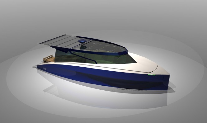 11m GALATA yacht tender by Aras Kazar Yacht Design