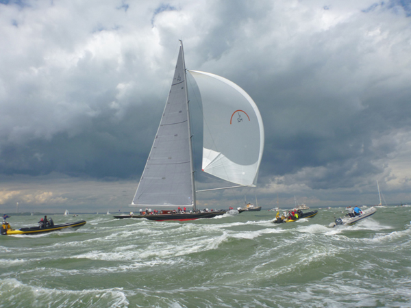 2012 J Class Solent Regatta: Day 3 – The overall winner becomes Velsheda superyacht