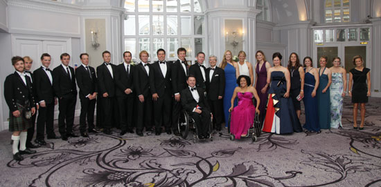 Oyster Yachts acted as a proud Patron of the 2012 Sail for Gold Ball