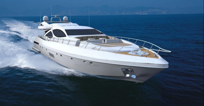 The 33.8m motor yacht Mangusta 110 by Overmarine Group