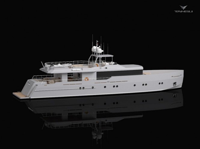 34m superyacht ONLY NOW by Tansu Yachts launched