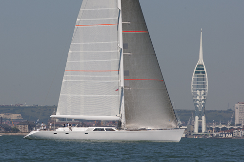 Superyacht Cup Cowes: Day 1 won by sailing yacht Unfurled