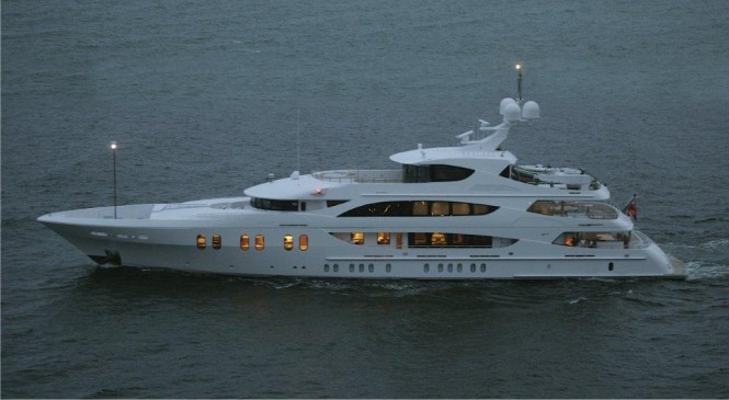 57m Motor Yacht LADY LINDA Night Running - Photo Courtesy of Alex Pfotenhauer 57m Motor Yacht LADY LINDA Night Running - Photo Courtesy of Alex Pfotenhauer