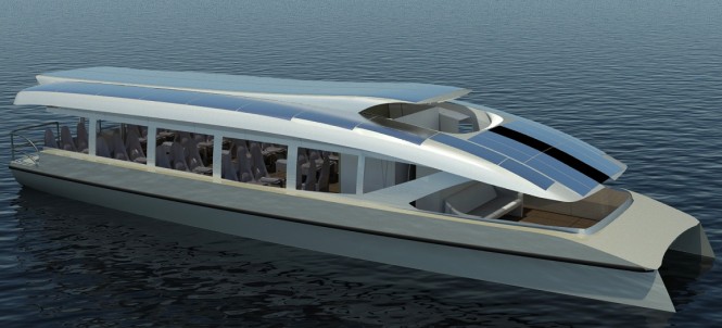 New Zero Emissions Yacht and Shuttle designs by NEDSHIP Group and STR Europe of France