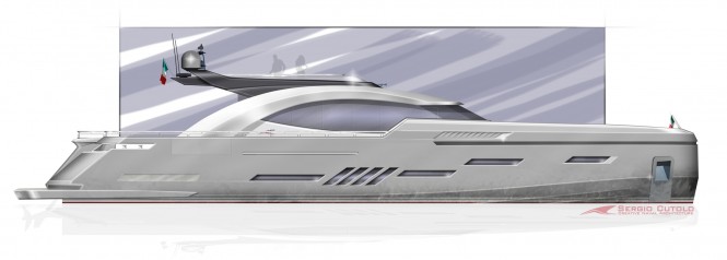 The new ALUBRID range of superyachts designed by Sergio Cutolo