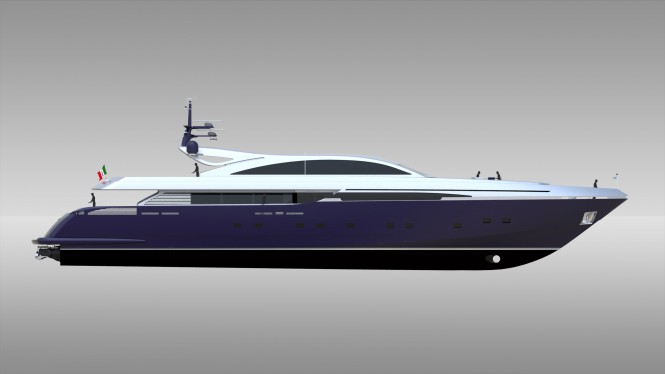 The first Codecasa 50s Open yacht Hull C 120 with delivery in Summer 2013